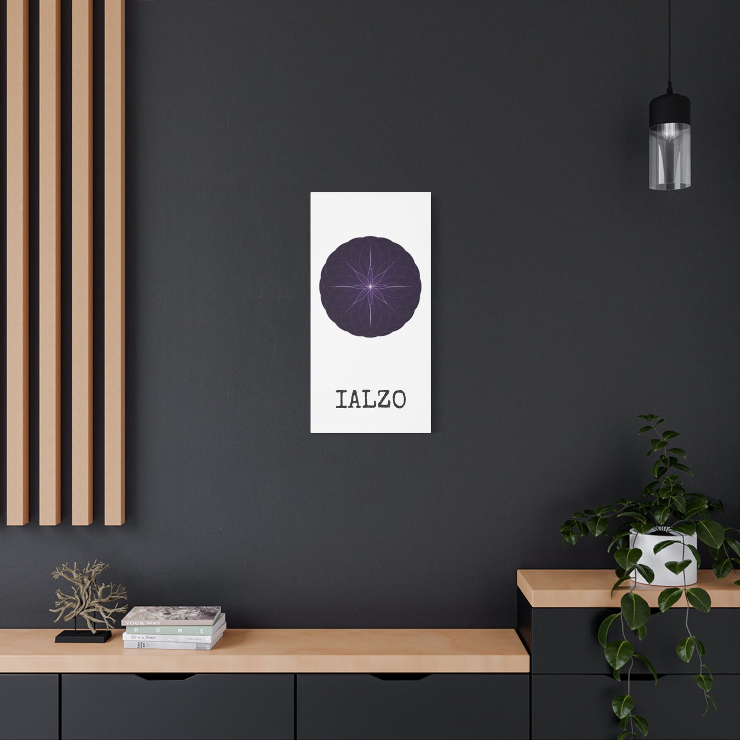 IALZO Canvas — 'IALZO' Stretched Matte Wall Art