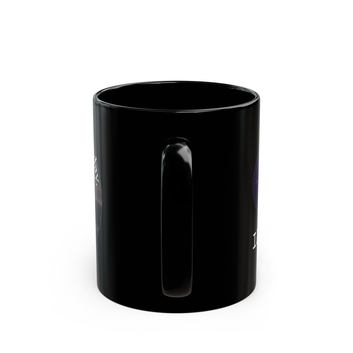 Coffee Mug — "I Woke Up Today" Sunrise Photo Inspirational- Gratitude- IALZO Black Ceramic Mug (11oz, 15oz)