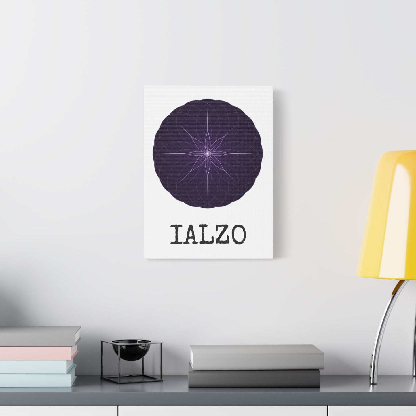 IALZO Canvas — 'IALZO' Stretched Matte Wall Art