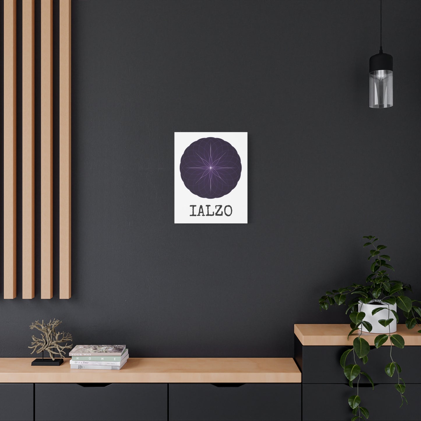 IALZO Canvas — 'IALZO' Stretched Matte Wall Art