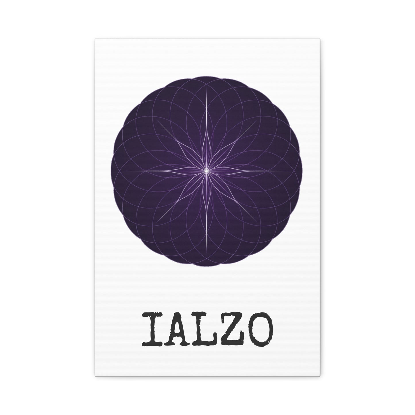 IALZO Canvas — 'IALZO' Stretched Matte Wall Art