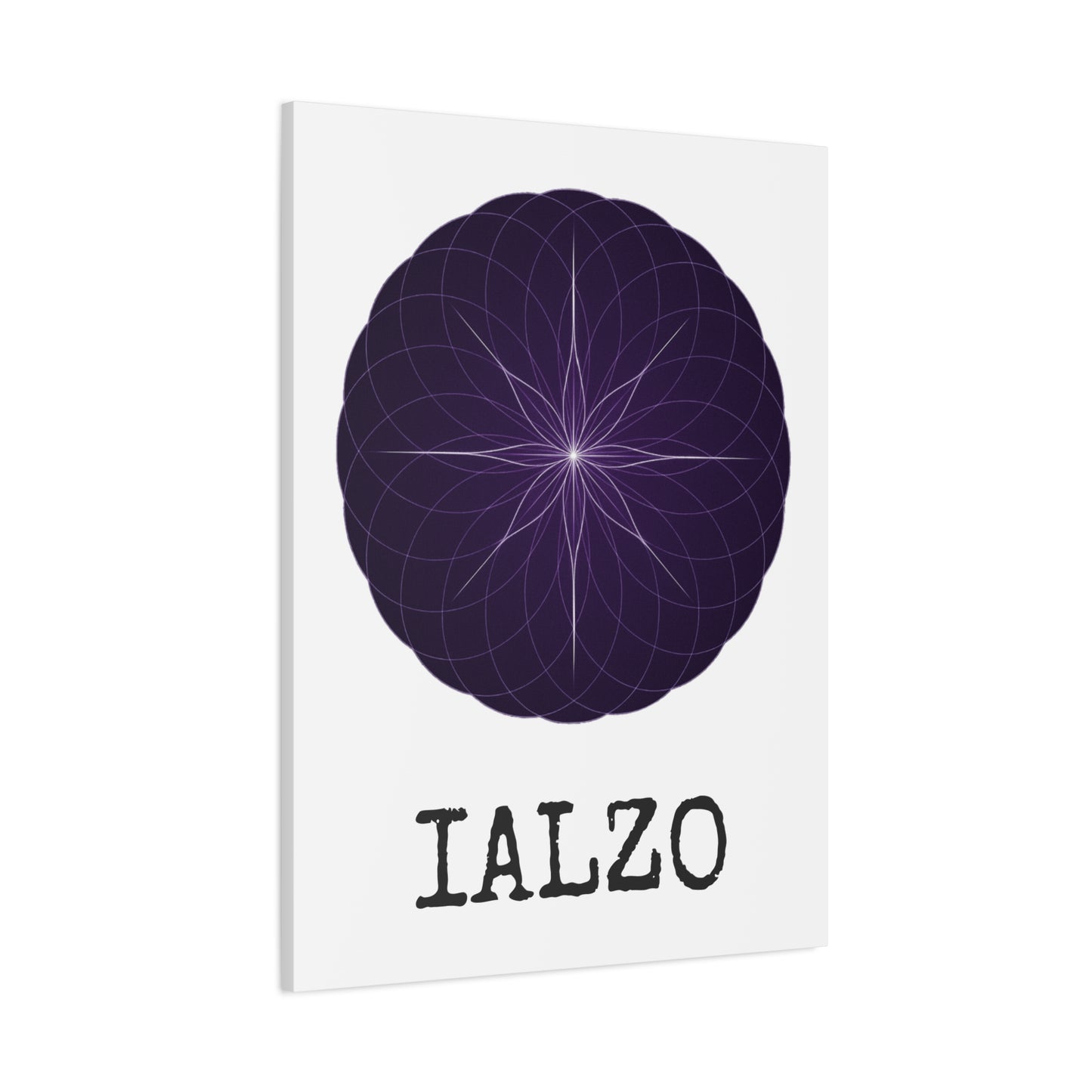 IALZO Canvas — 'IALZO' Stretched Matte Wall Art