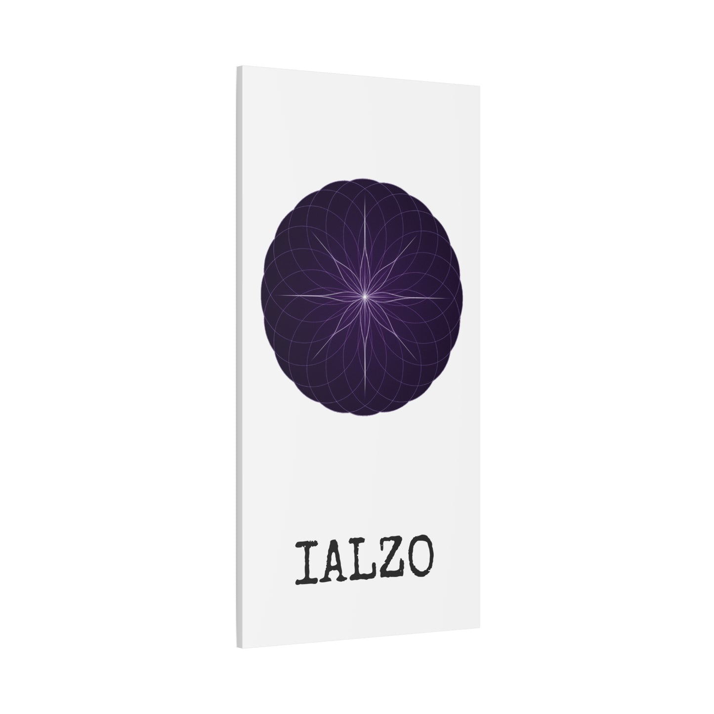 IALZO Canvas — 'IALZO' Stretched Matte Wall Art
