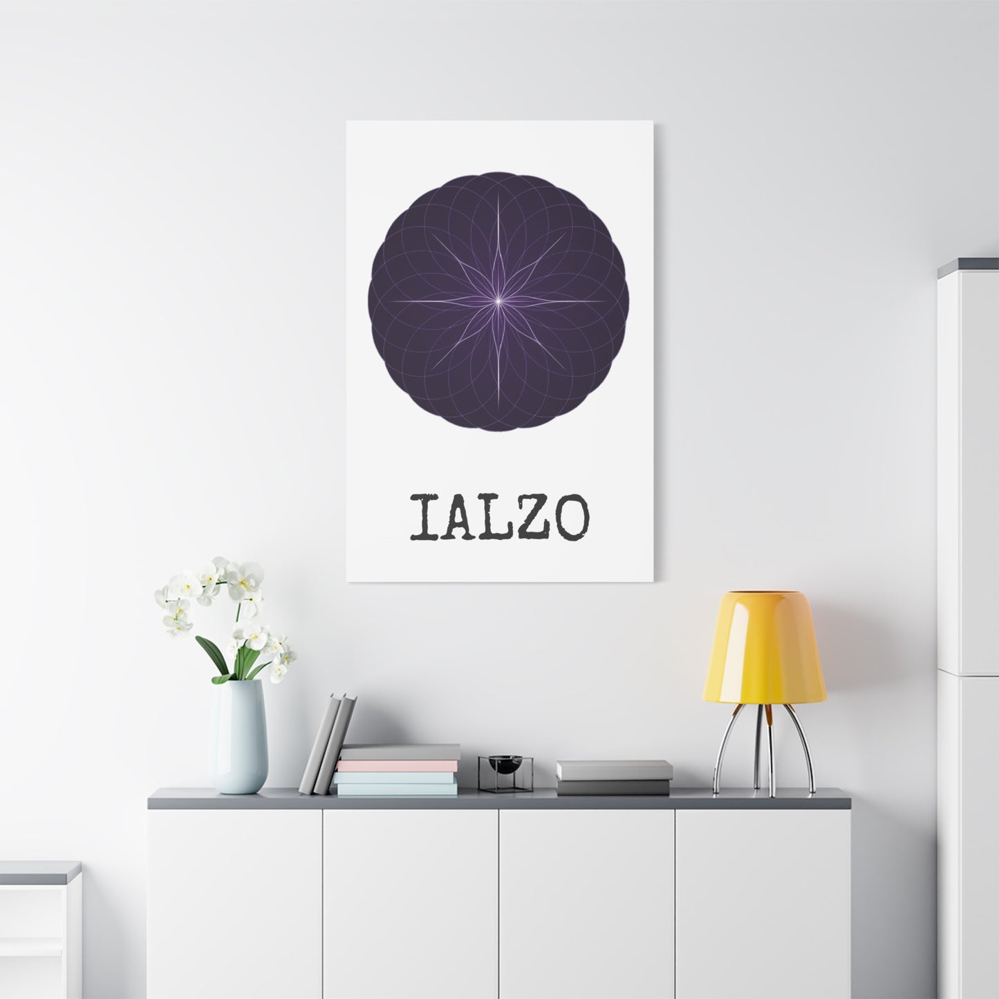 IALZO Canvas — 'IALZO' Stretched Matte Wall Art