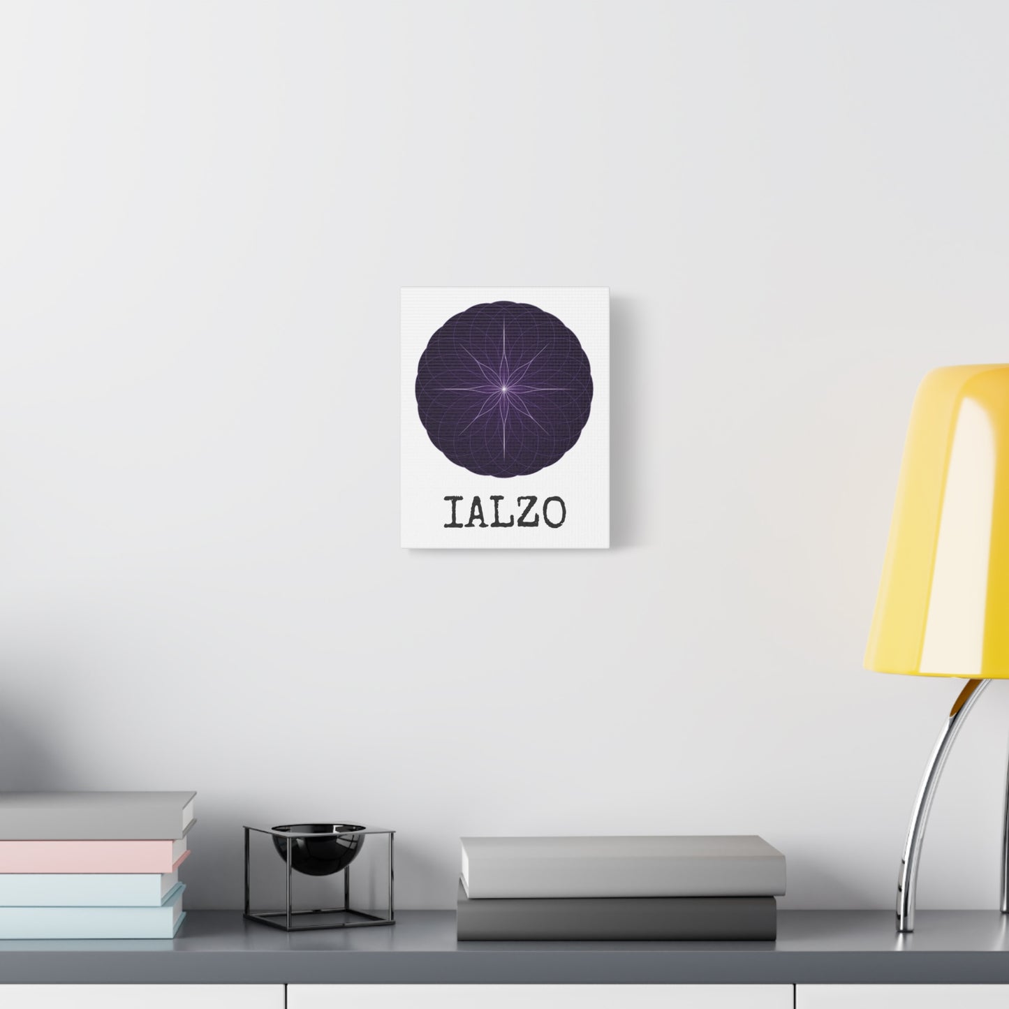 IALZO Canvas — 'IALZO' Stretched Matte Wall Art