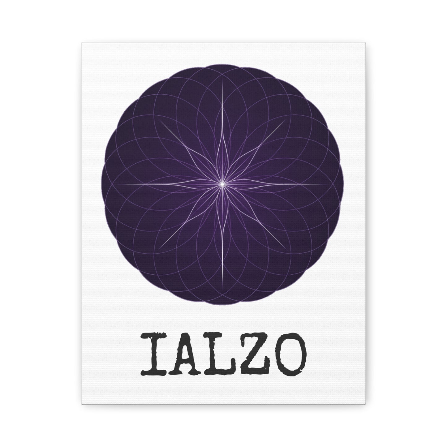 IALZO Canvas — 'IALZO' Stretched Matte Wall Art