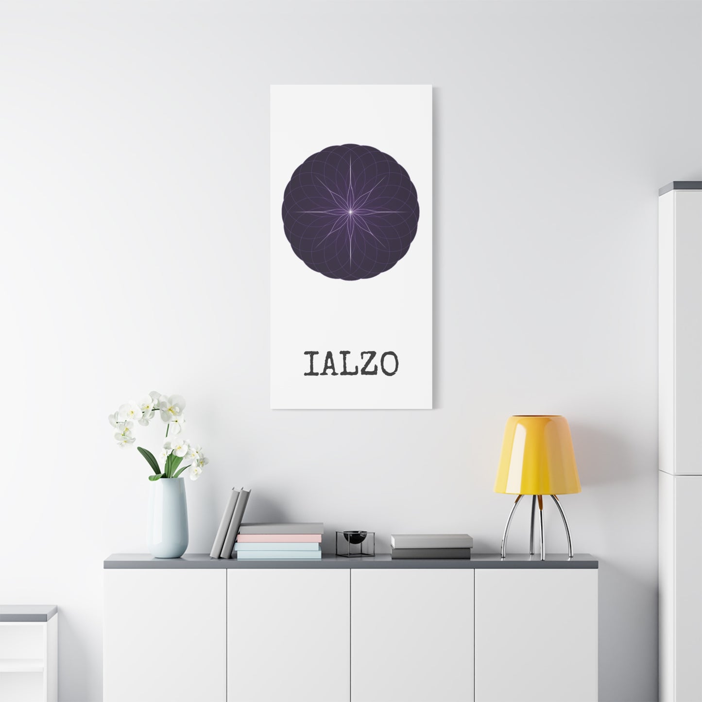IALZO Canvas — 'IALZO' Stretched Matte Wall Art