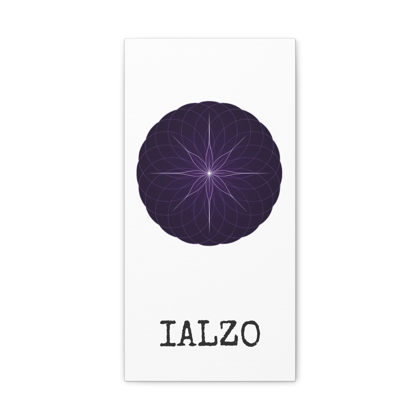 IALZO Canvas — 'IALZO' Stretched Matte Wall Art