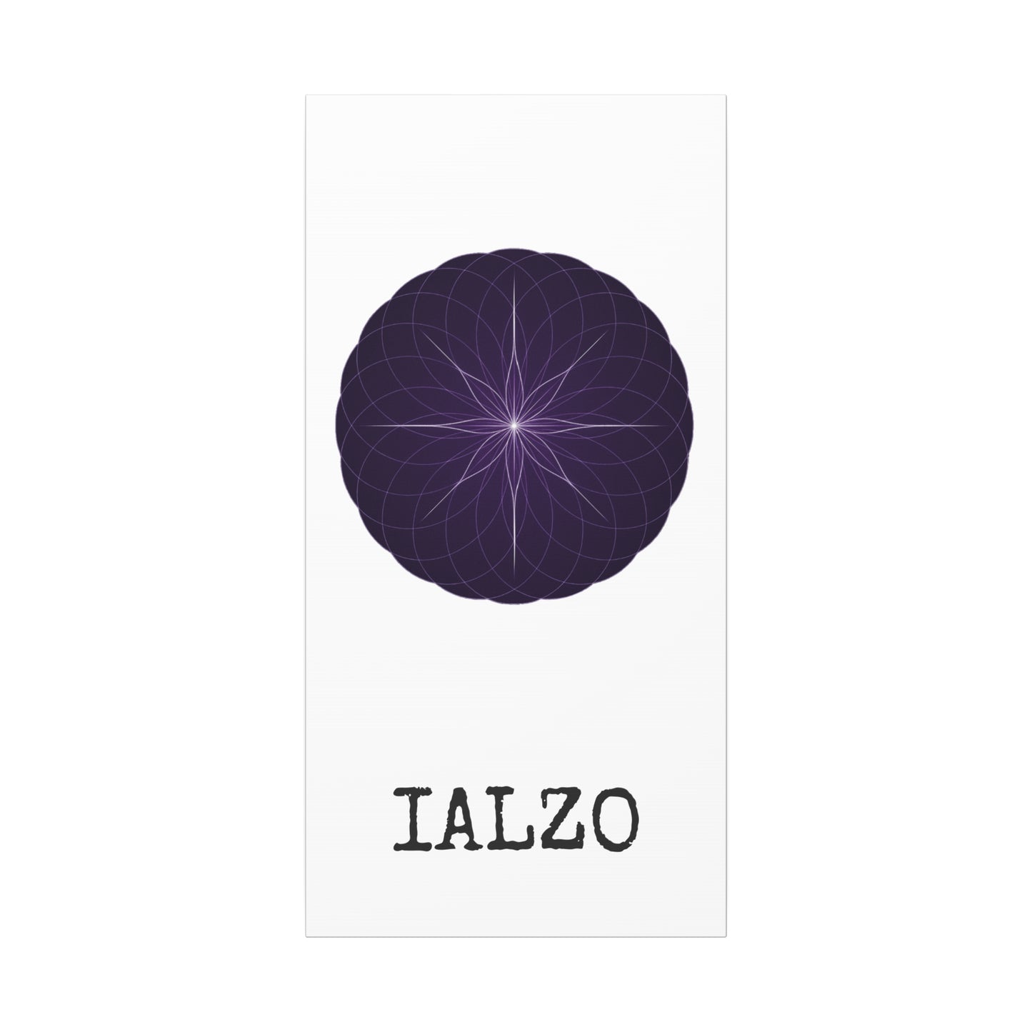IALZO Canvas — 'IALZO' Stretched Matte Wall Art