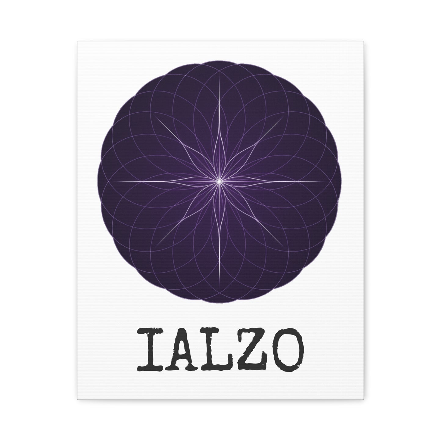 IALZO Canvas — 'IALZO' Stretched Matte Wall Art