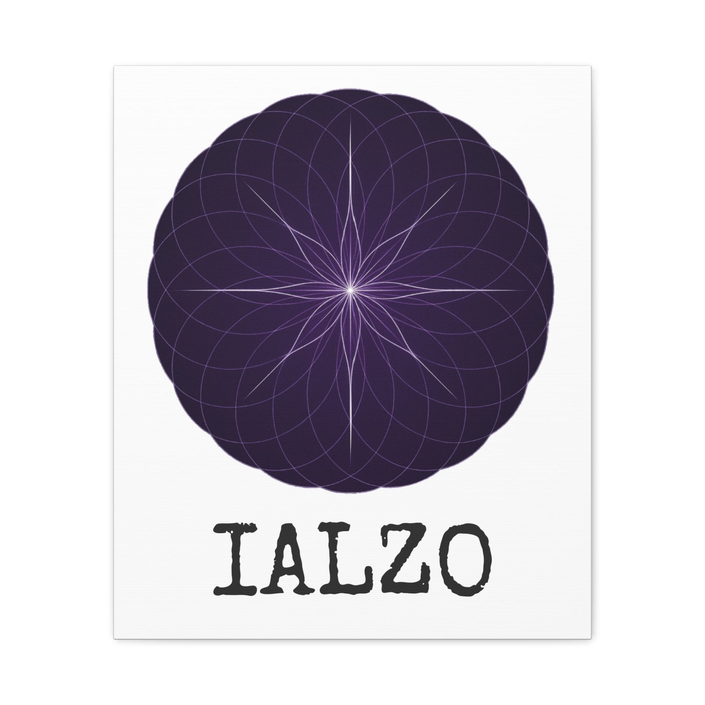 IALZO Canvas — 'IALZO' Stretched Matte Wall Art