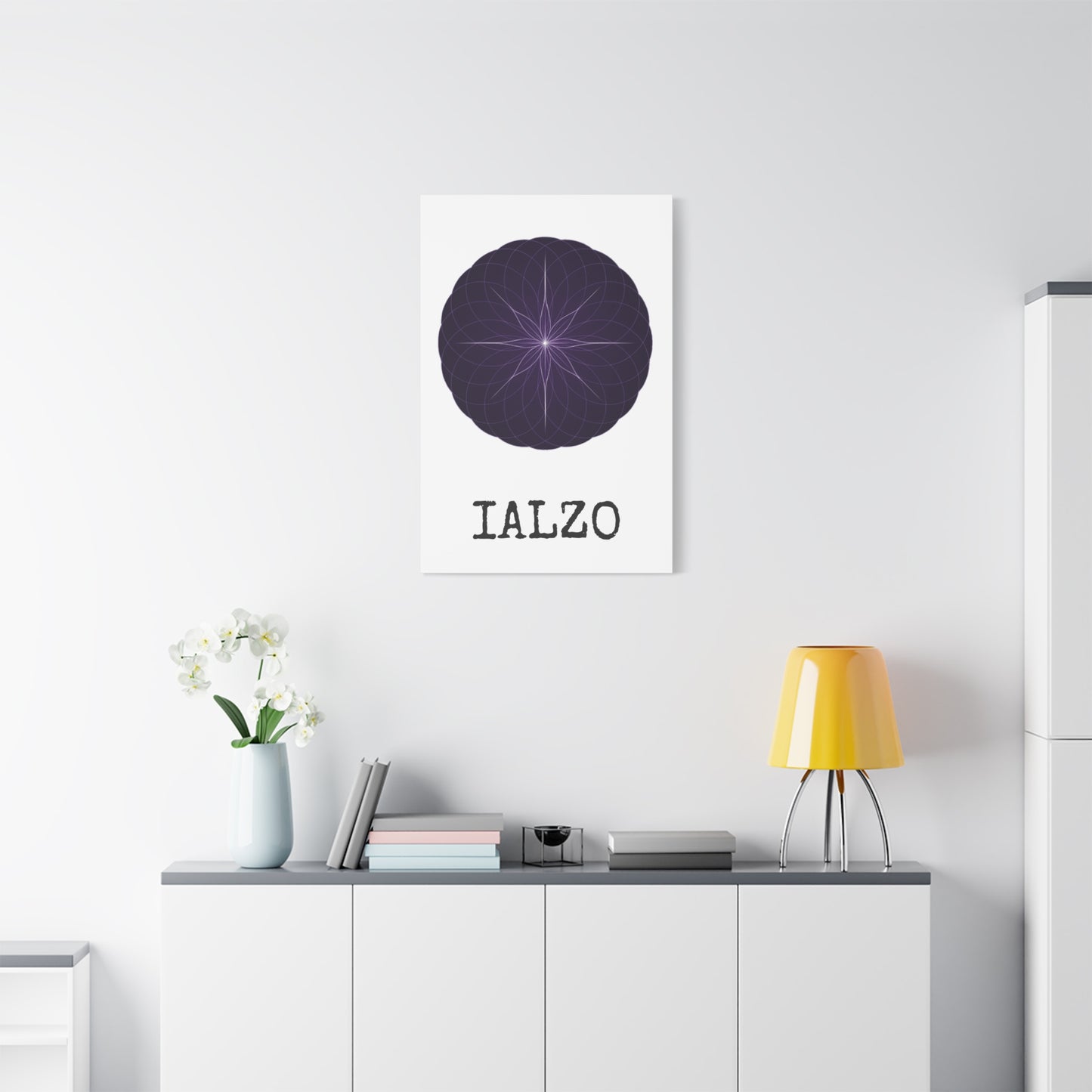 IALZO Canvas — 'IALZO' Stretched Matte Wall Art