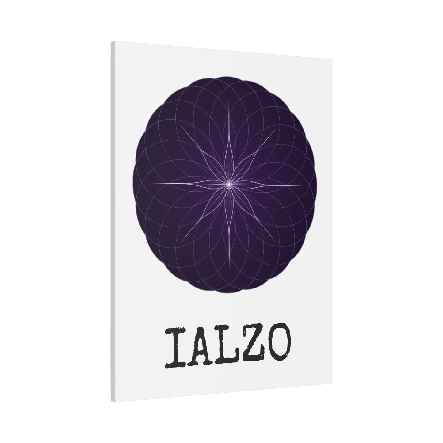 IALZO Canvas — 'IALZO' Stretched Matte Wall Art