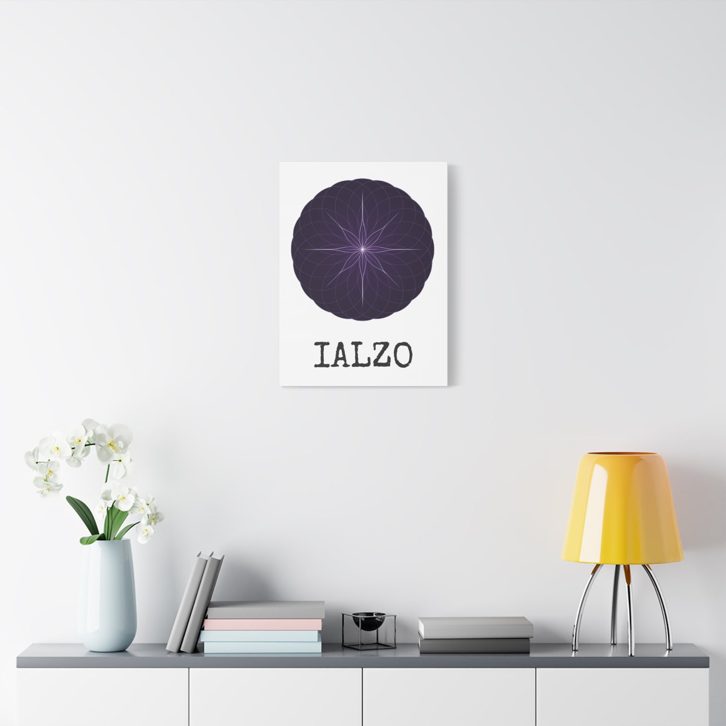 IALZO Canvas — 'IALZO' Stretched Matte Wall Art