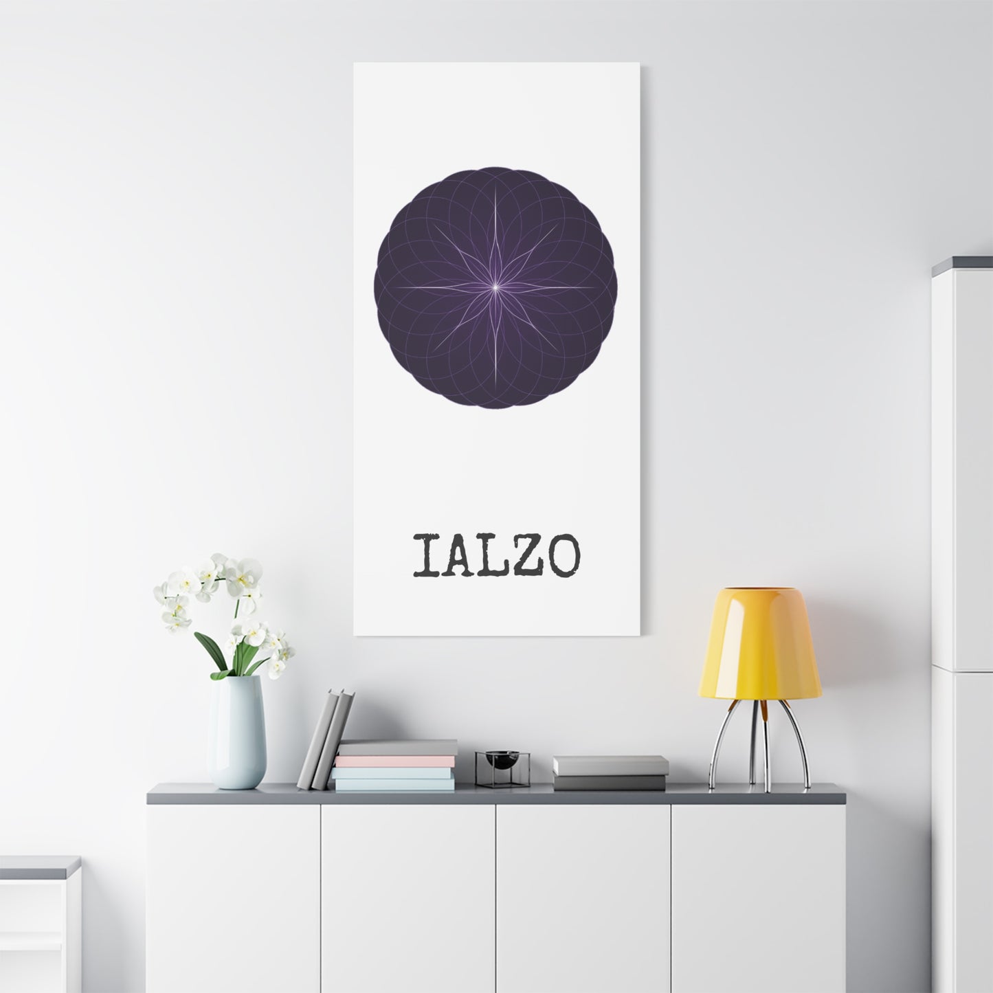 IALZO Canvas — 'IALZO' Stretched Matte Wall Art