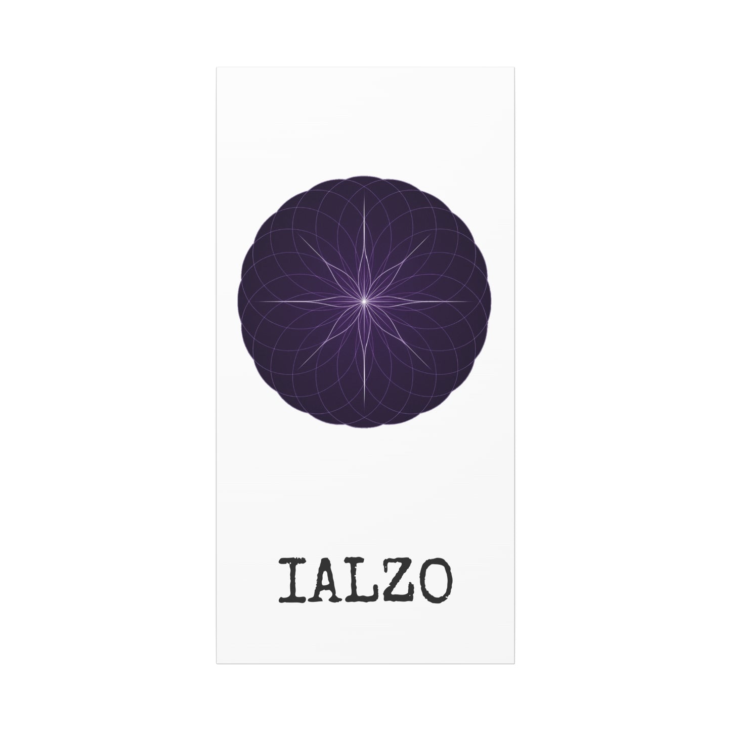 IALZO Canvas — 'IALZO' Stretched Matte Wall Art
