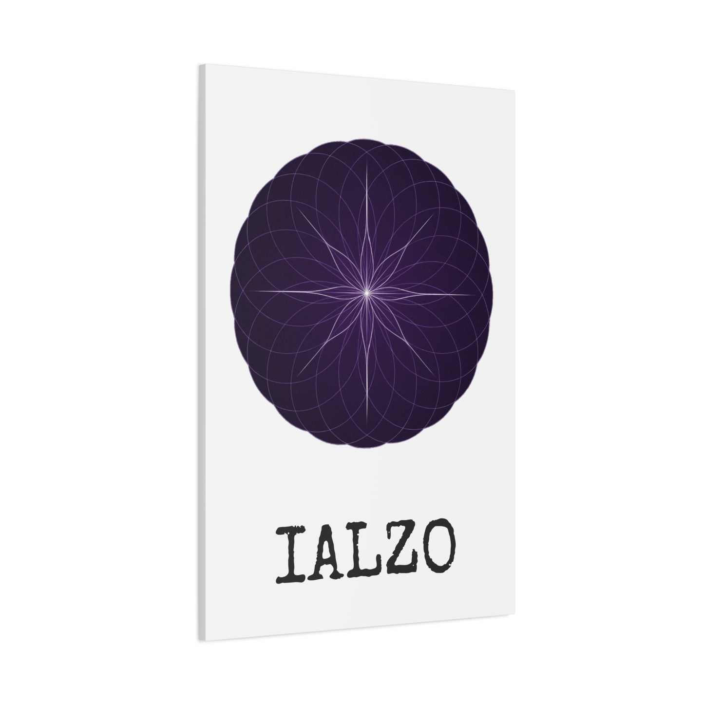 IALZO Canvas — 'IALZO' Stretched Matte Wall Art