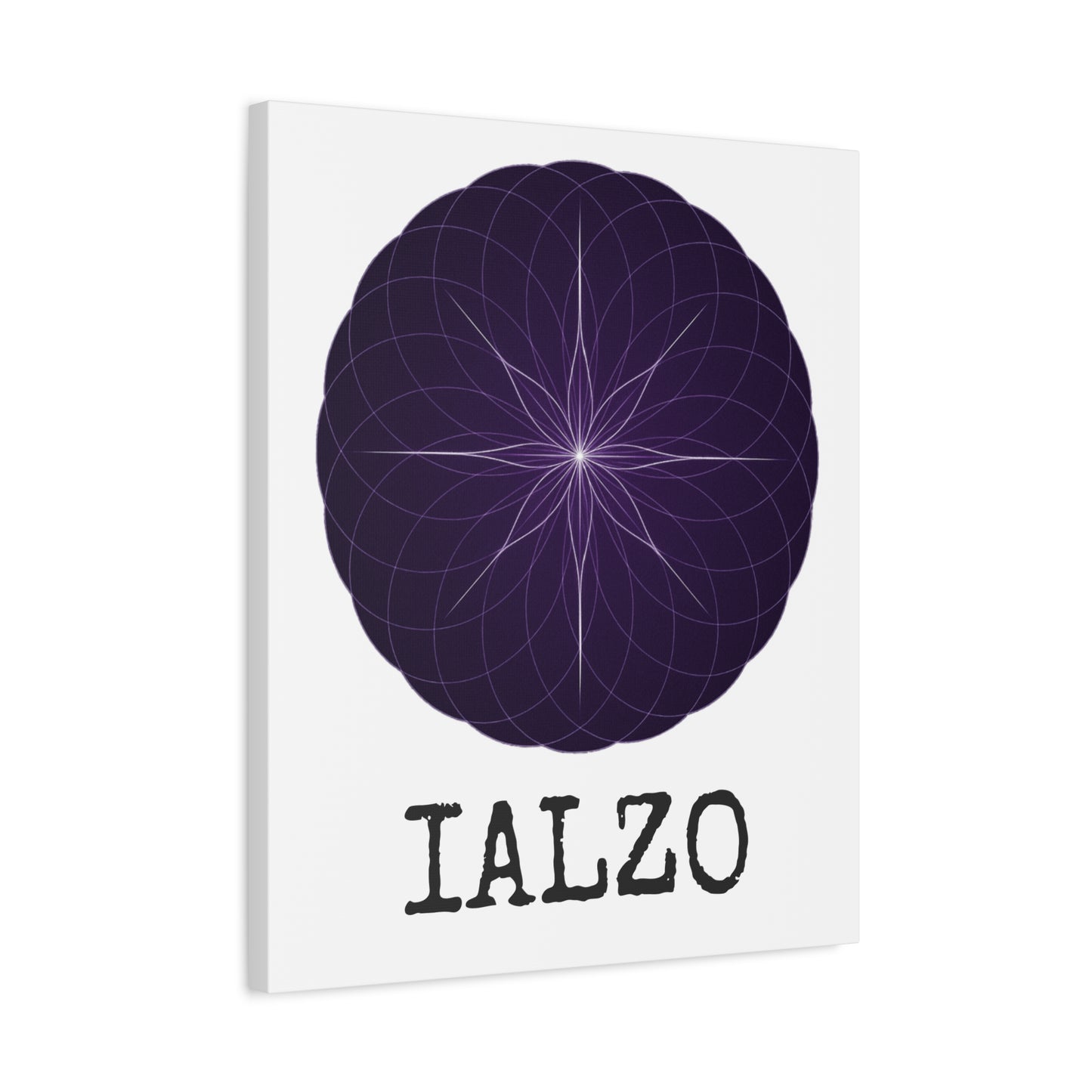 IALZO Canvas — 'IALZO' Stretched Matte Wall Art