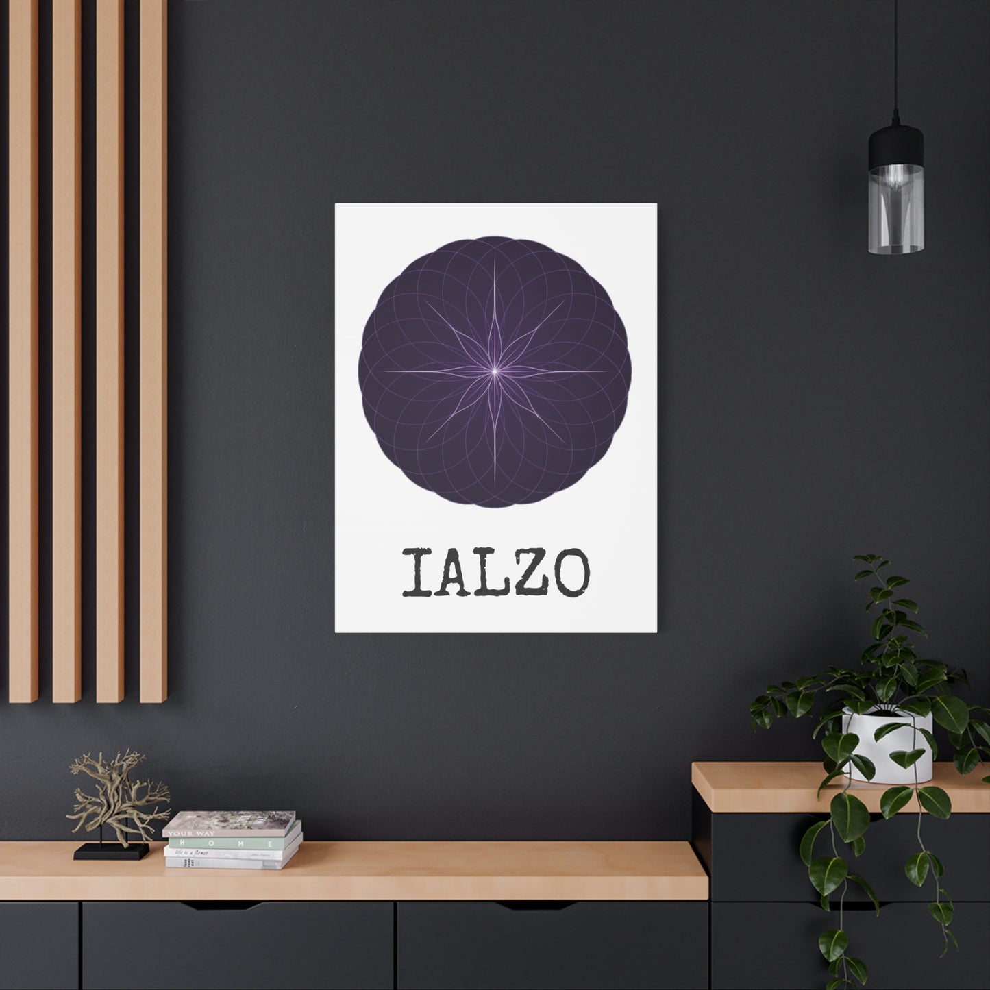IALZO Canvas — 'IALZO' Stretched Matte Wall Art