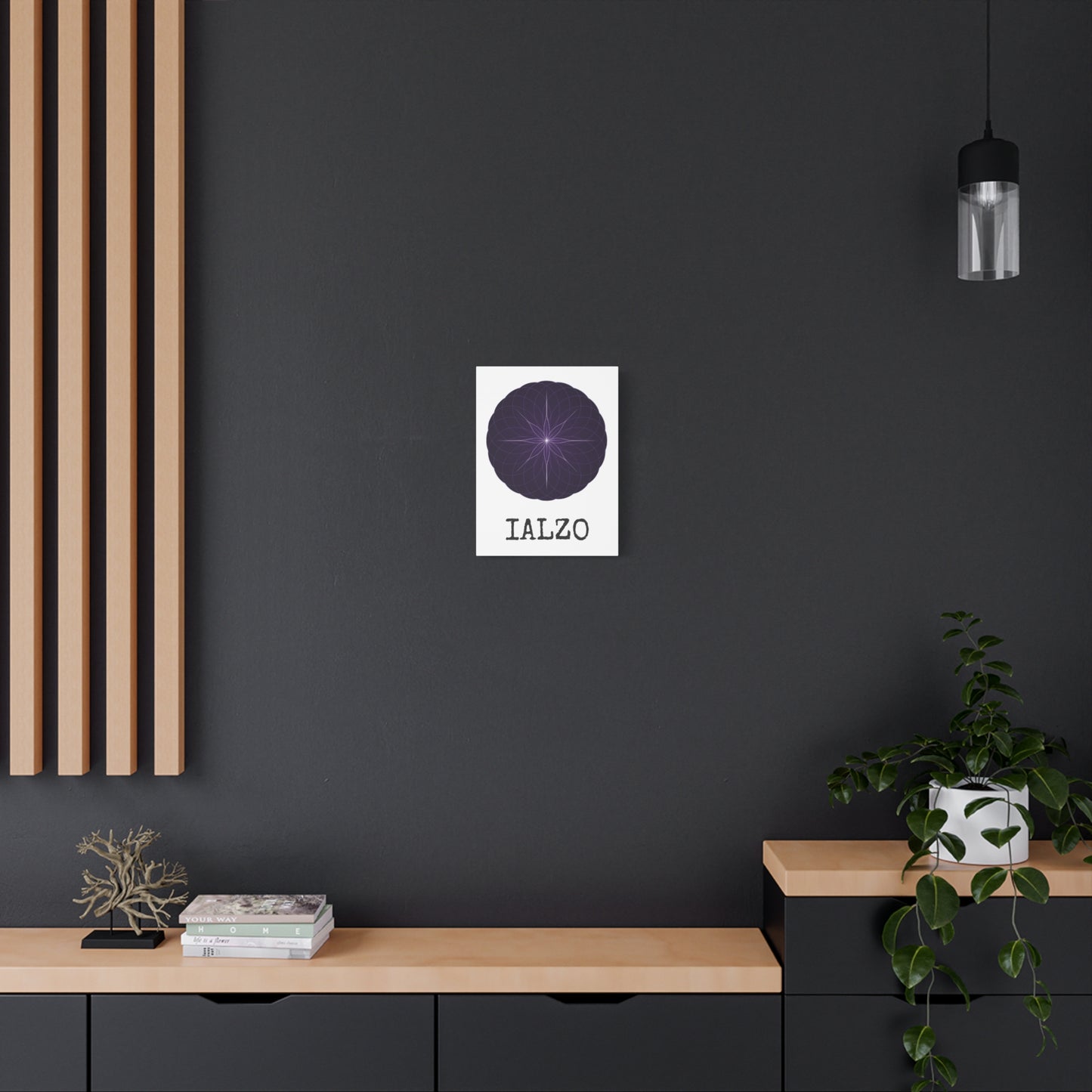 IALZO Canvas — 'IALZO' Stretched Matte Wall Art