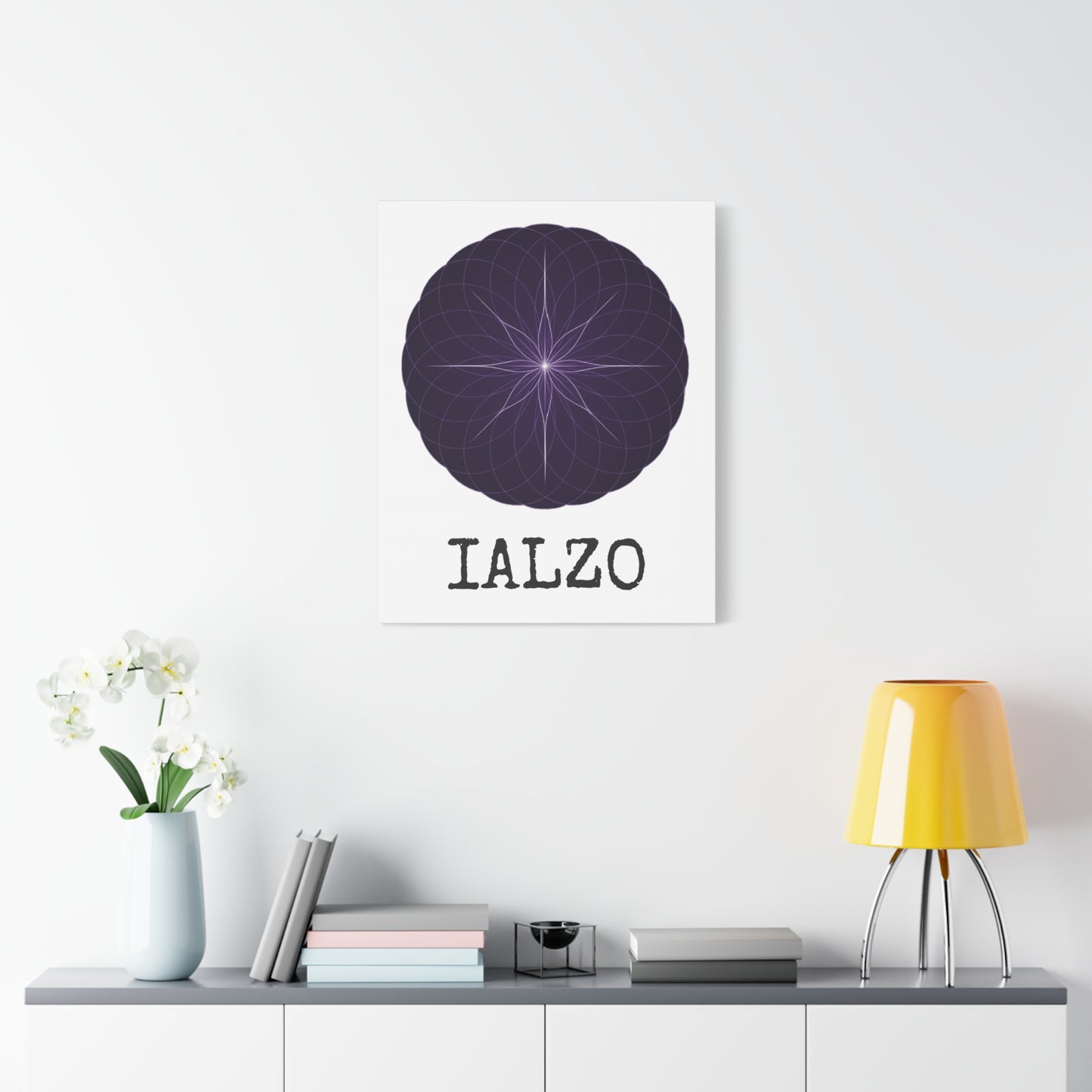 IALZO Canvas — 'IALZO' Stretched Matte Wall Art