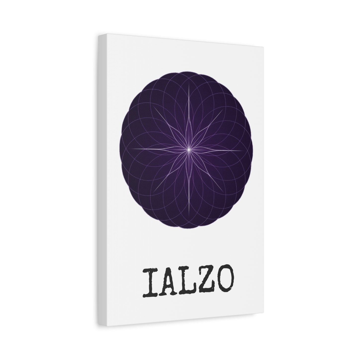 IALZO Canvas — 'IALZO' Stretched Matte Wall Art