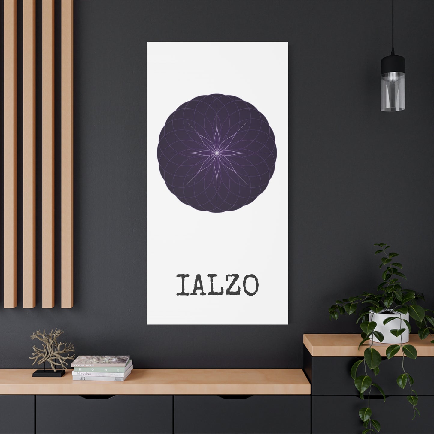 IALZO Canvas — 'IALZO' Stretched Matte Wall Art