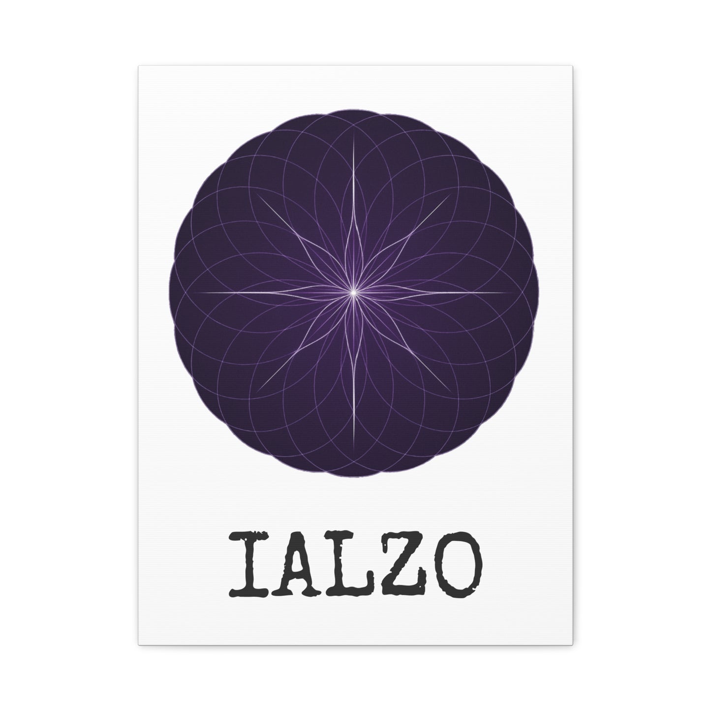 IALZO Canvas — 'IALZO' Stretched Matte Wall Art