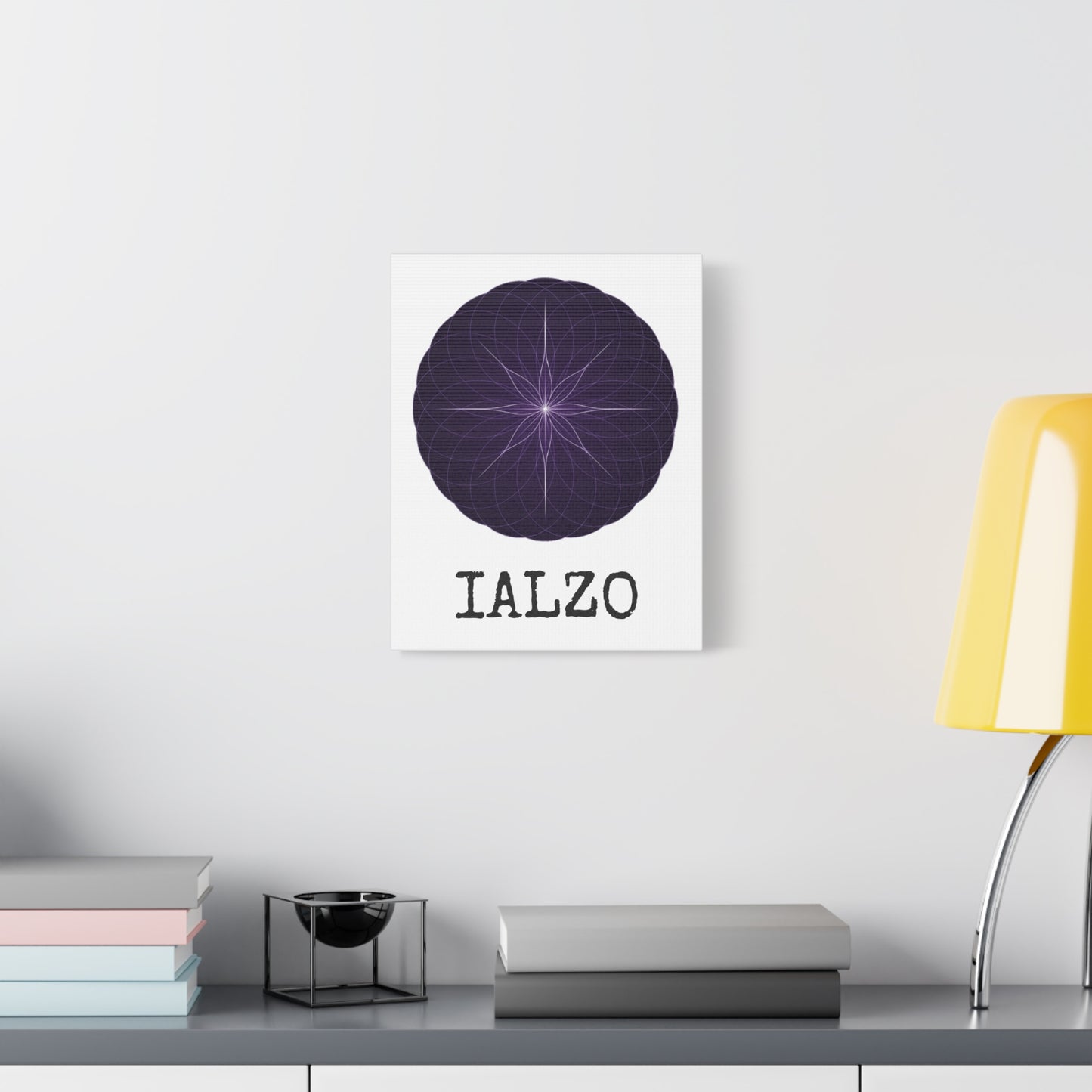 IALZO Canvas — 'IALZO' Stretched Matte Wall Art