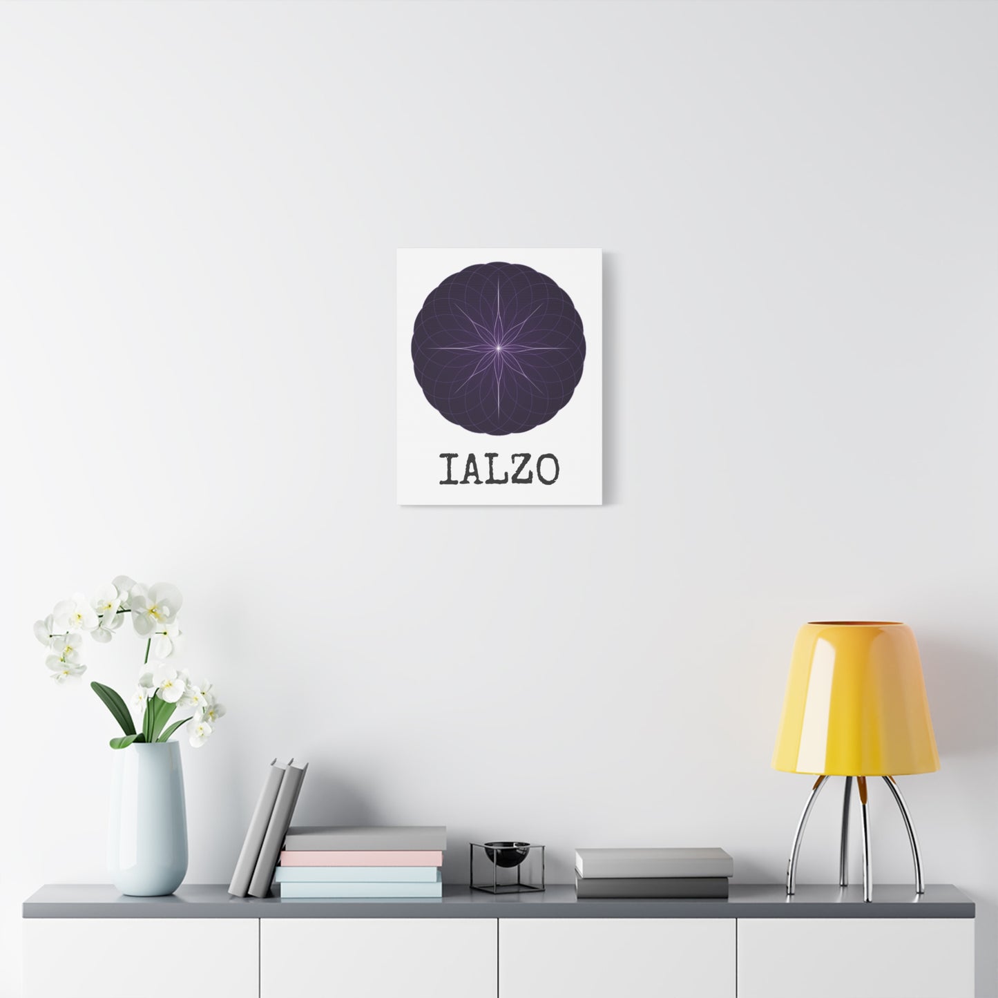 IALZO Canvas — 'IALZO' Stretched Matte Wall Art