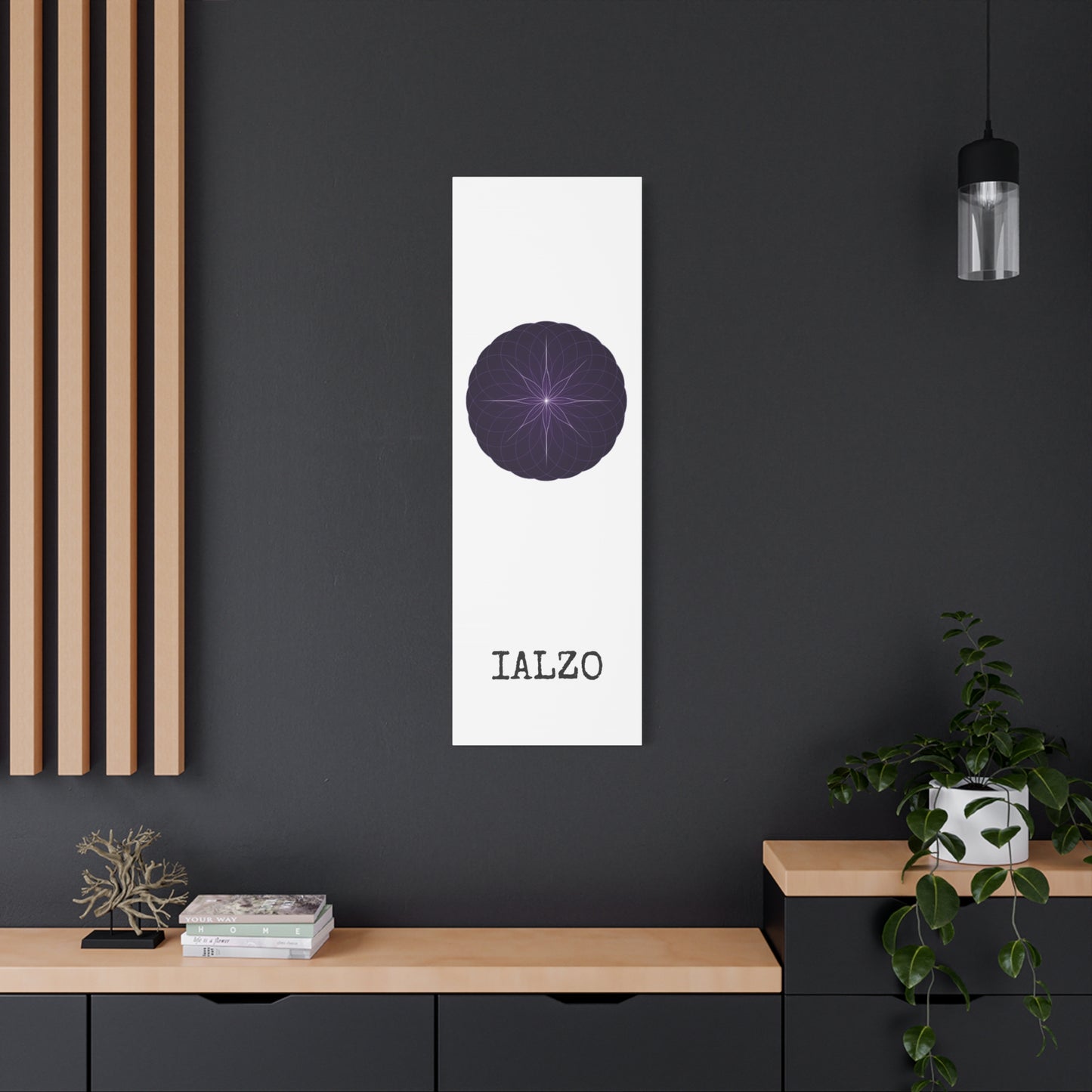 IALZO Canvas — 'IALZO' Stretched Matte Wall Art