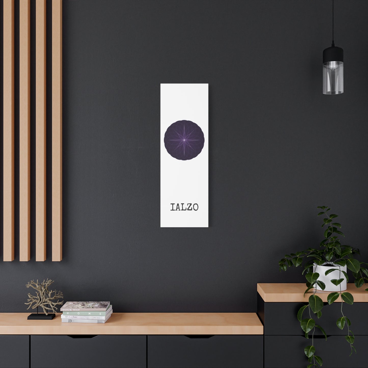 IALZO Canvas — 'IALZO' Stretched Matte Wall Art