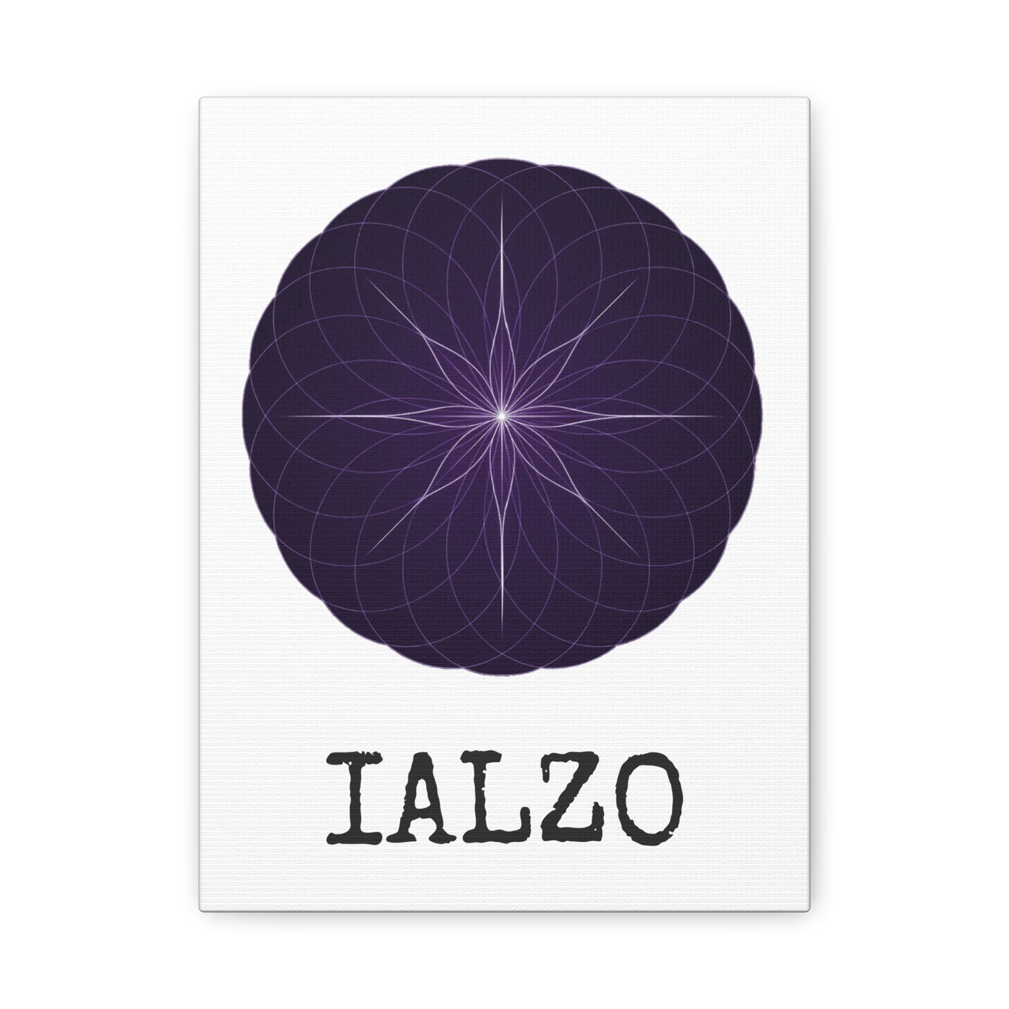 IALZO Canvas — 'IALZO' Stretched Matte Wall Art