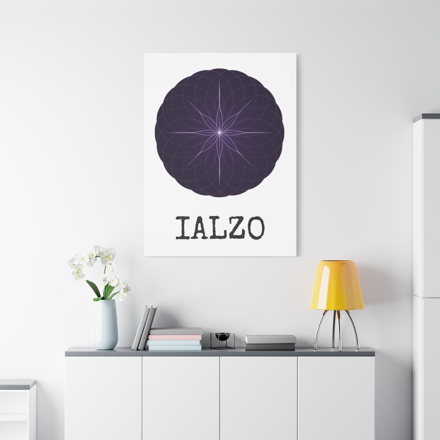 IALZO Canvas — 'IALZO' Stretched Matte Wall Art
