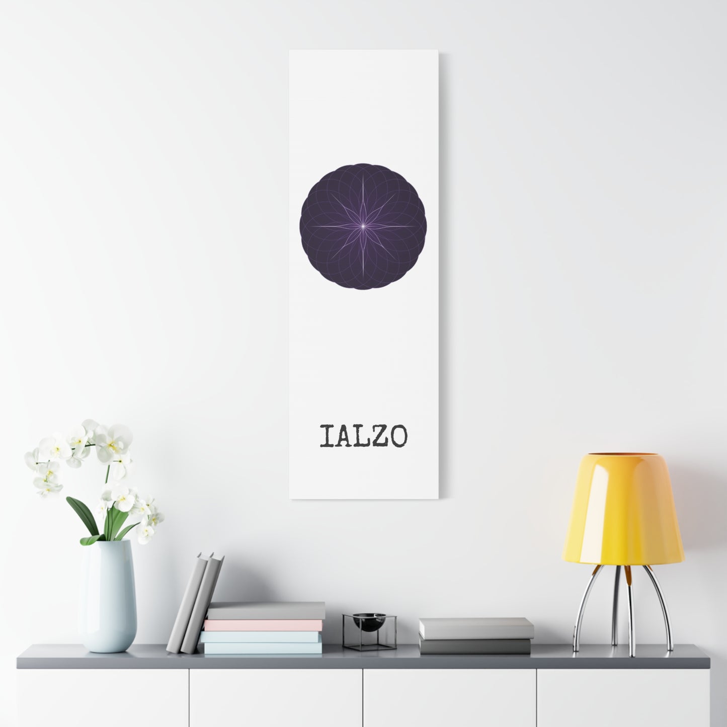 IALZO Canvas — 'IALZO' Stretched Matte Wall Art