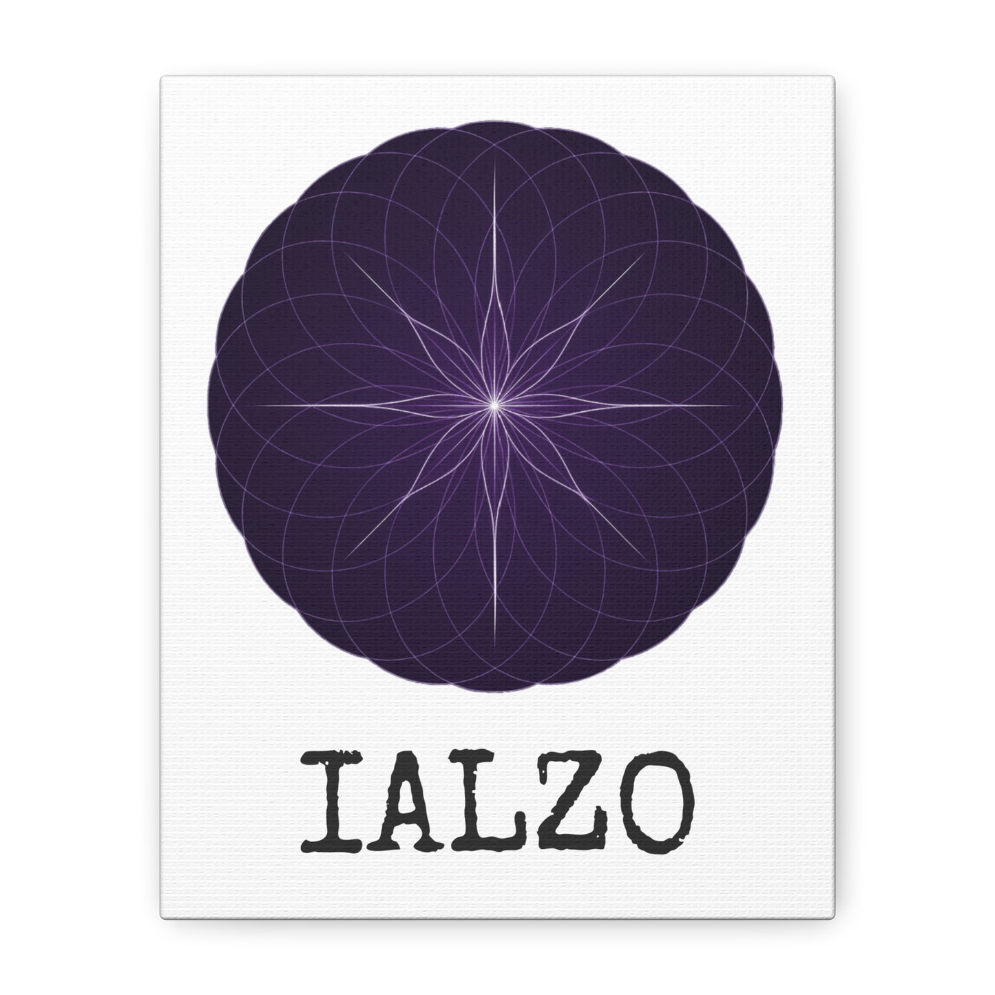 IALZO Canvas — 'IALZO' Stretched Matte Wall Art