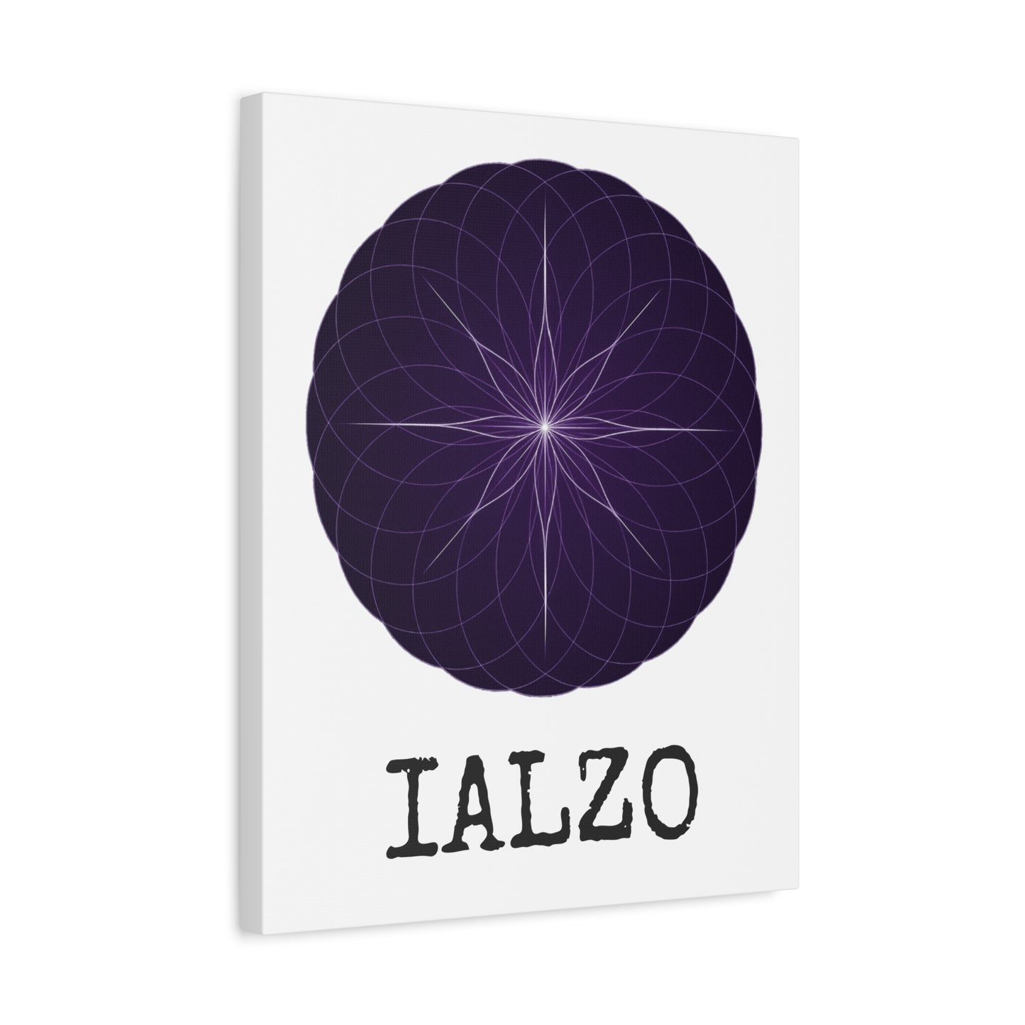IALZO Canvas — 'IALZO' Stretched Matte Wall Art