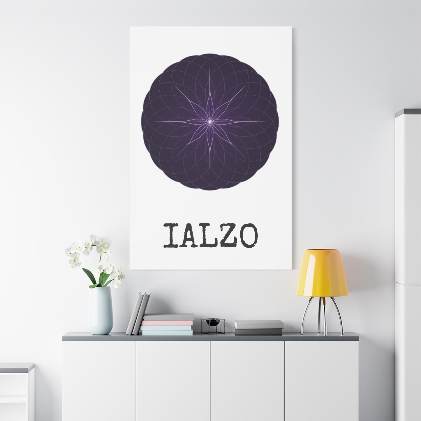 IALZO Canvas — 'IALZO' Stretched Matte Wall Art