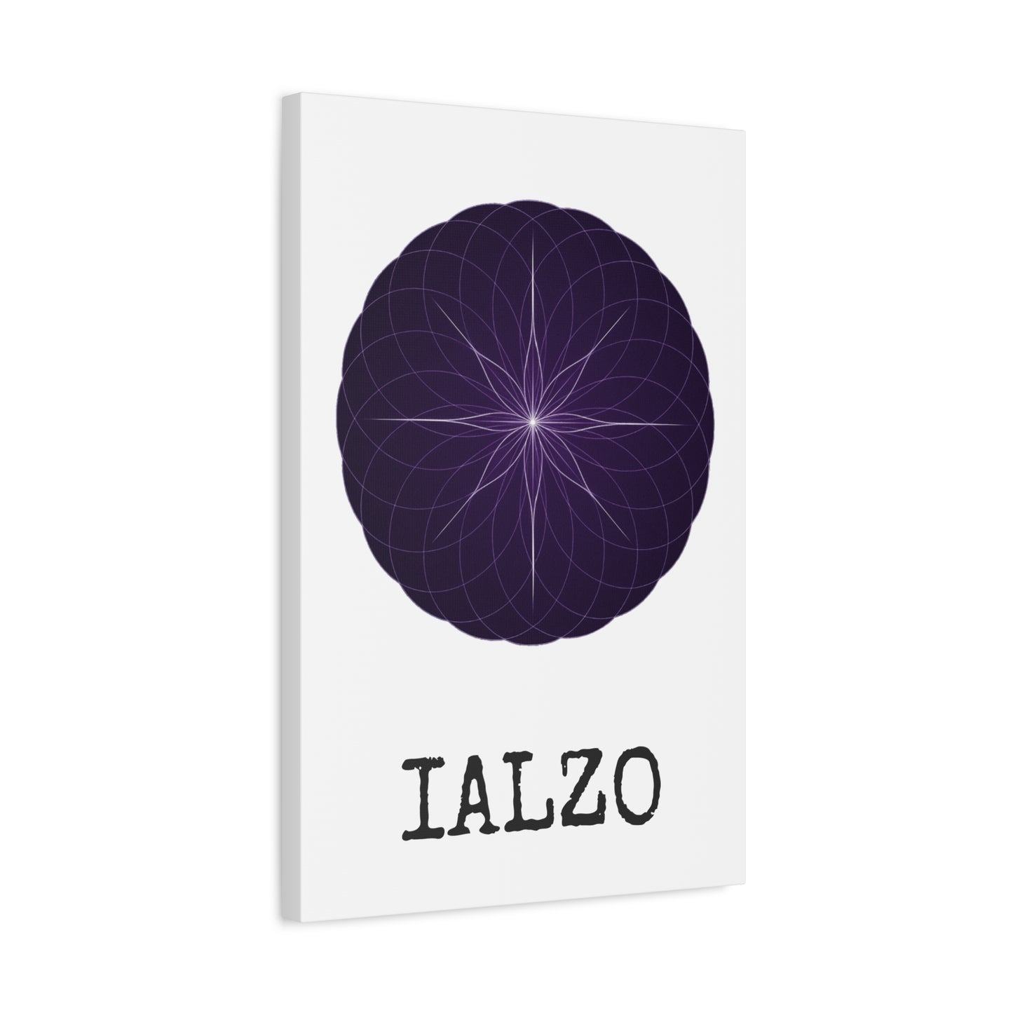 IALZO Canvas — 'IALZO' Stretched Matte Wall Art