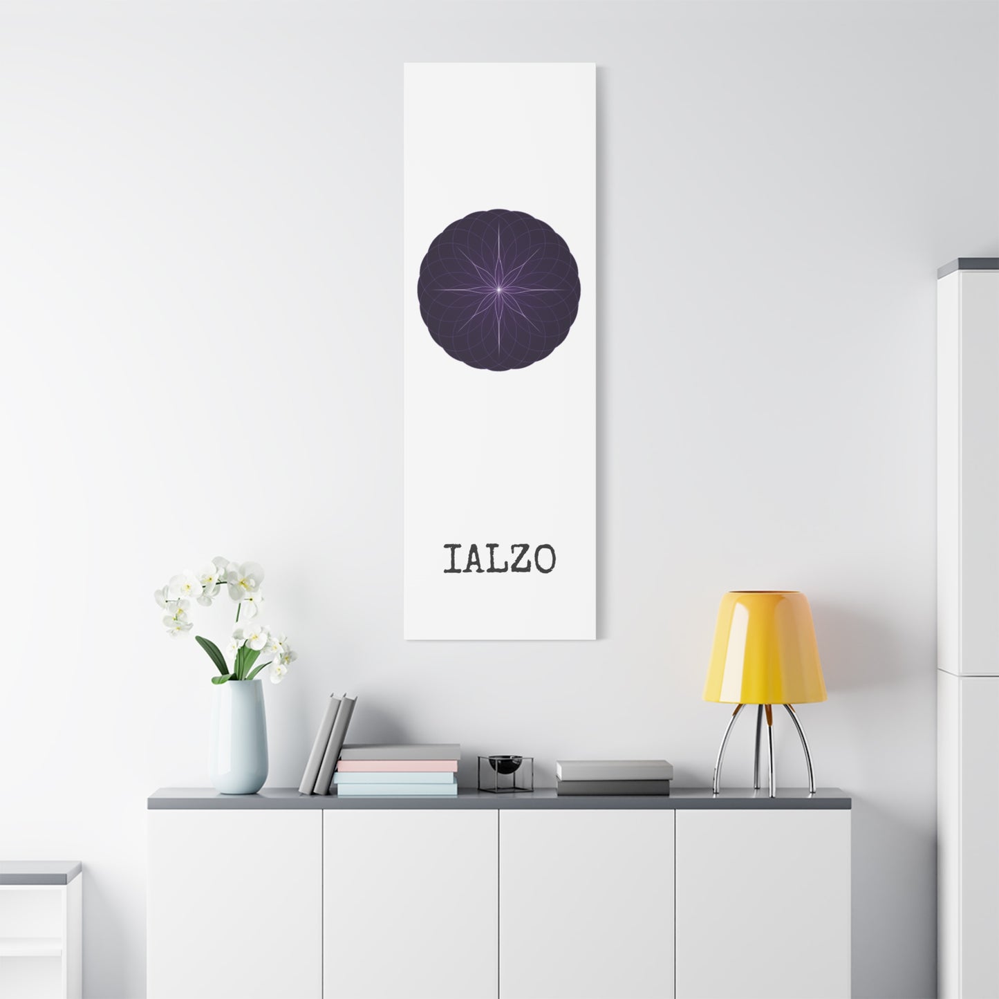 IALZO Canvas — 'IALZO' Stretched Matte Wall Art