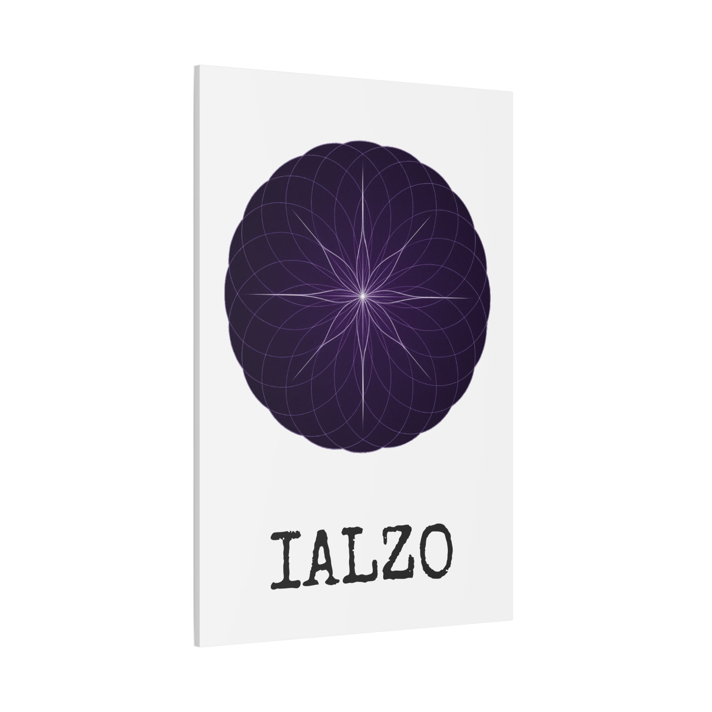 IALZO Canvas — 'IALZO' Stretched Matte Wall Art