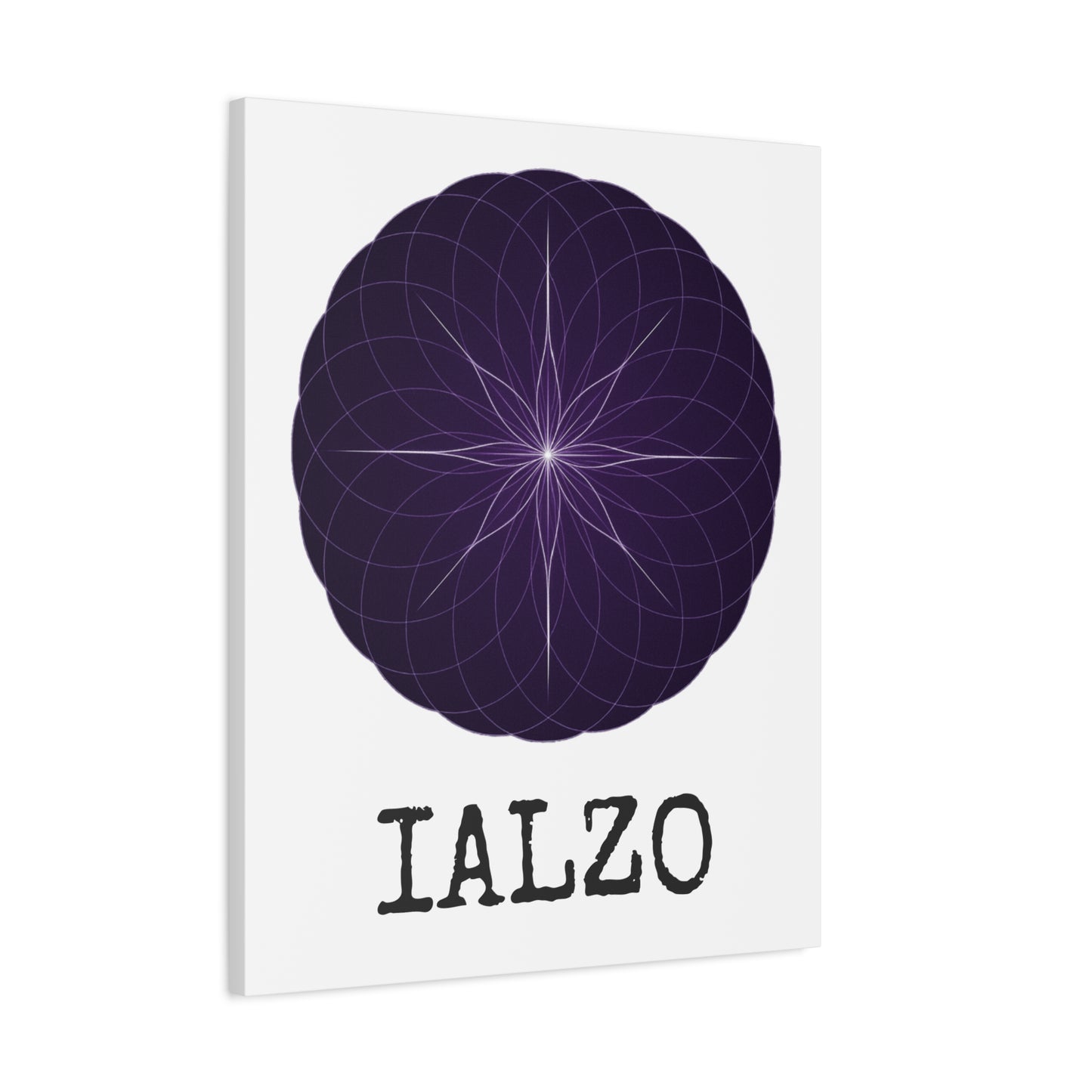IALZO Canvas — 'IALZO' Stretched Matte Wall Art