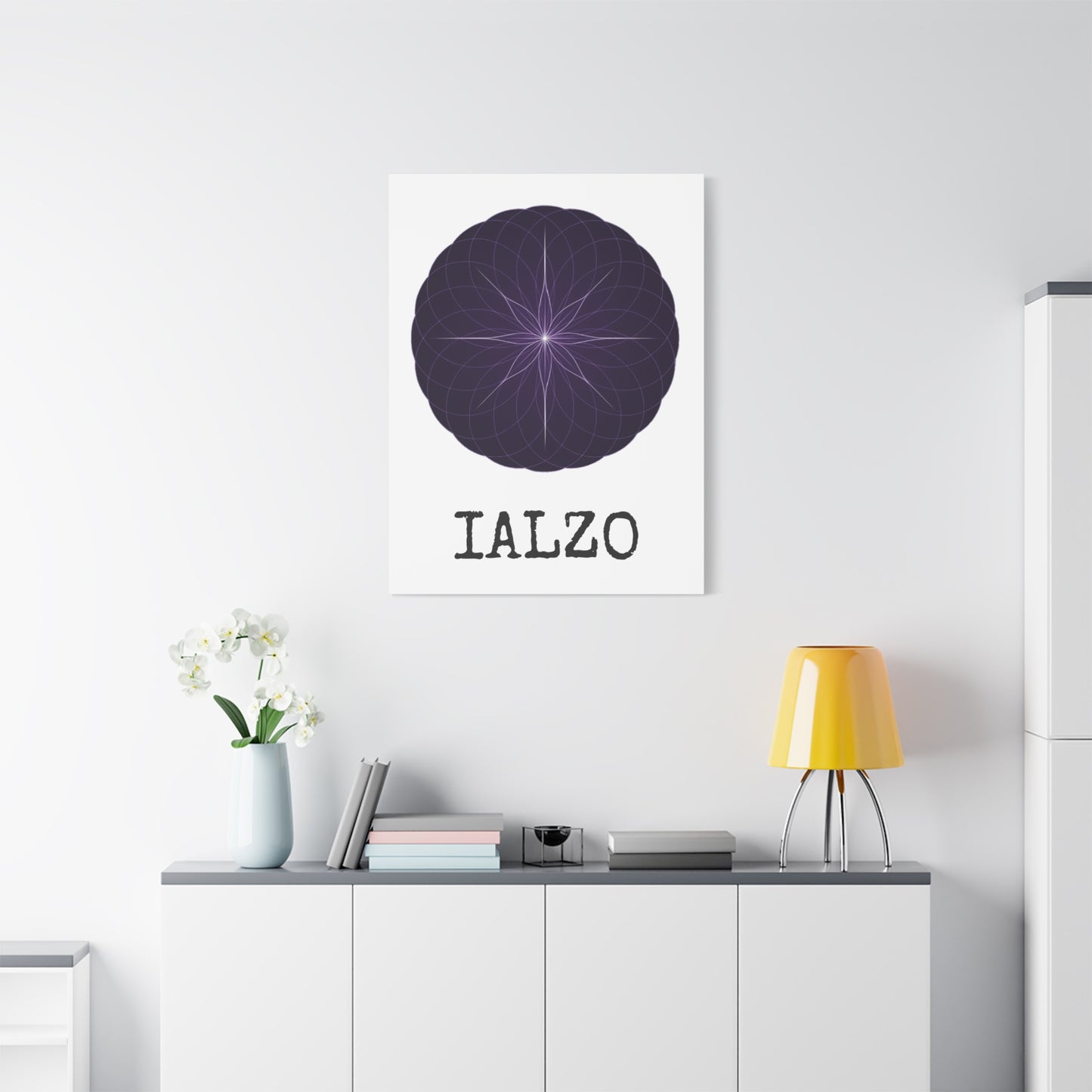 IALZO Canvas — 'IALZO' Stretched Matte Wall Art