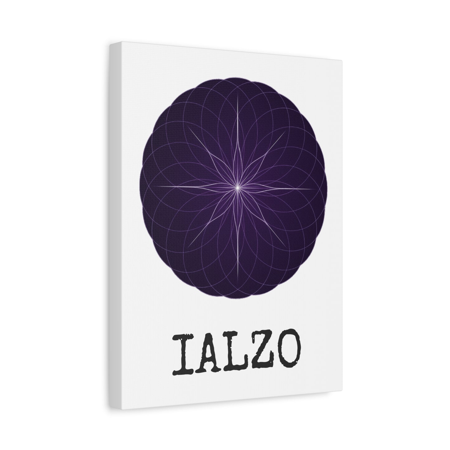 IALZO Canvas — 'IALZO' Stretched Matte Wall Art