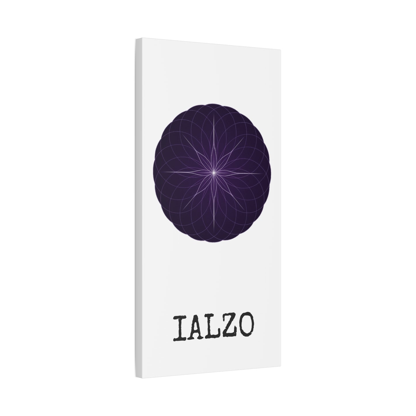 IALZO Canvas — 'IALZO' Stretched Matte Wall Art