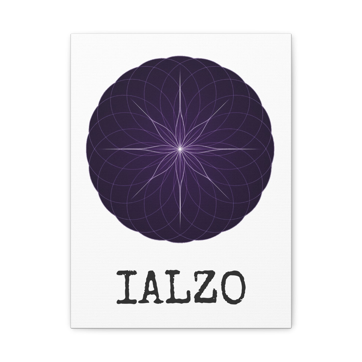 IALZO Canvas — 'IALZO' Stretched Matte Wall Art