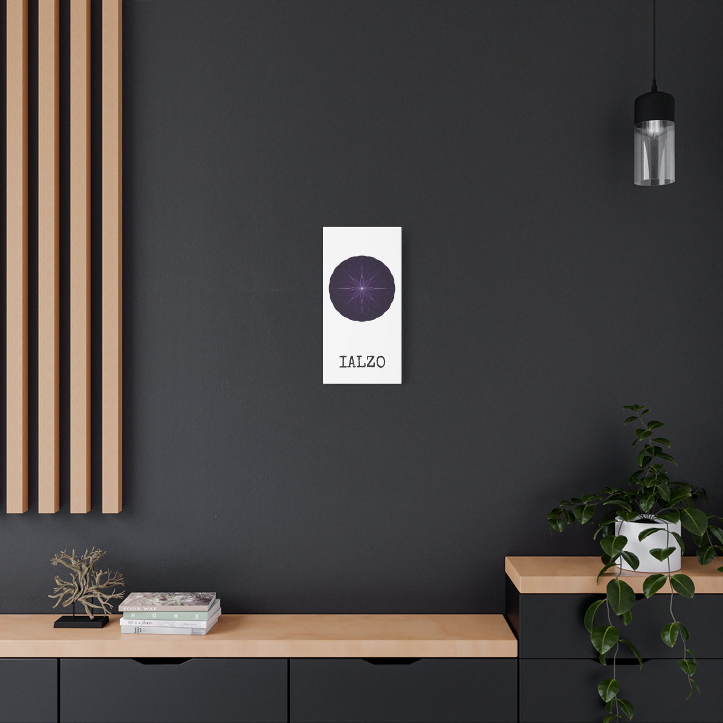 IALZO Canvas — 'IALZO' Stretched Matte Wall Art