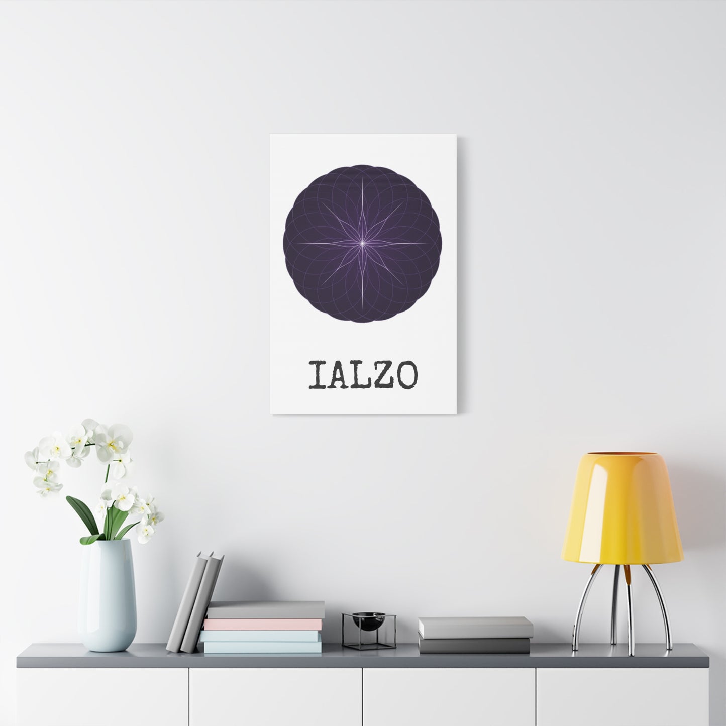 IALZO Canvas — 'IALZO' Stretched Matte Wall Art